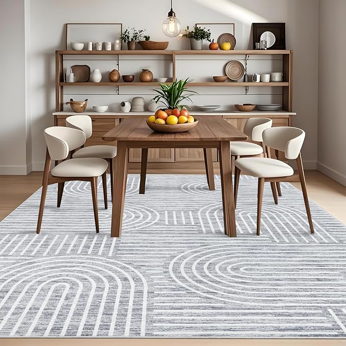 ROYHOME Washable Rug 5x7 Area Rugs