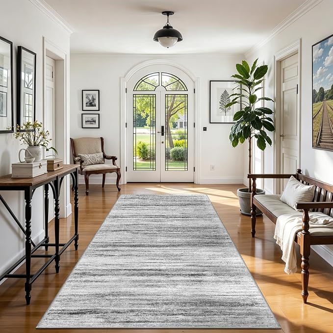 5x10 Area Rug for Living Room: Non-Slip Washable Rugs for Dining Room Bedroom