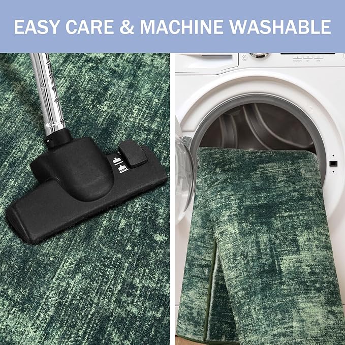 IOHOUZE Abstract Runner Rug 2x6 Ft Washable Runners