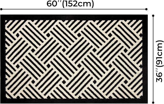 GRANNY SAYS Door Mat Indoor Entrance, Large Welcome Mat Outdoor, Non Slip Front