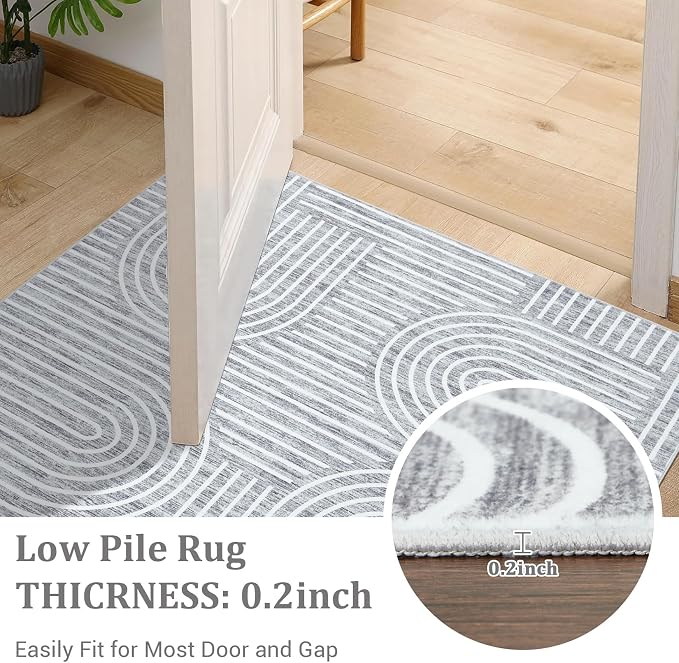 ROYHOME Washable Rug 5x7 Area Rugs
