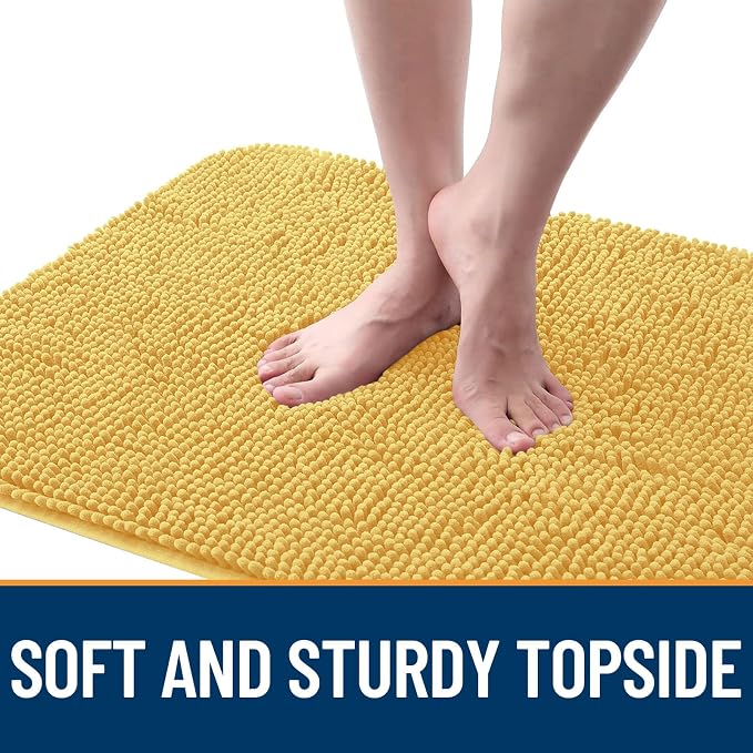 OLANLY Dog Door Mat for Muddy Paws 54x24, Absorbs Moisture and Dirt, Absorbent