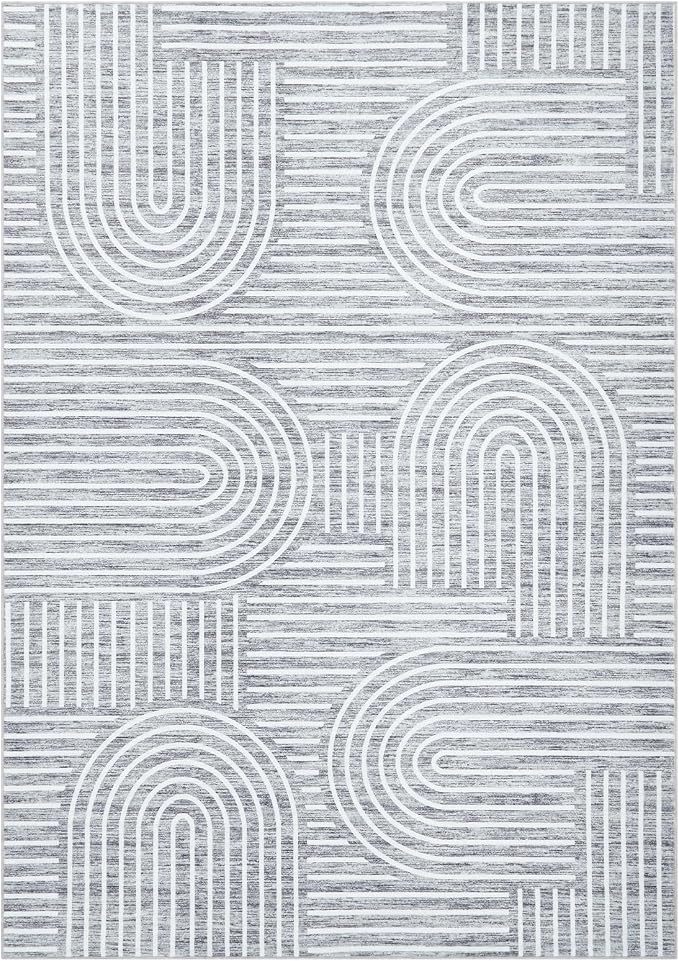 ROYHOME Washable Rug 5x7 Area Rugs