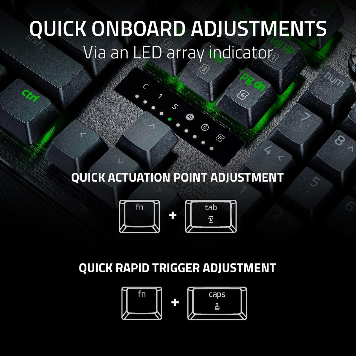 Razer Huntsman V3 Pro Esports Gaming Keyboard, Black