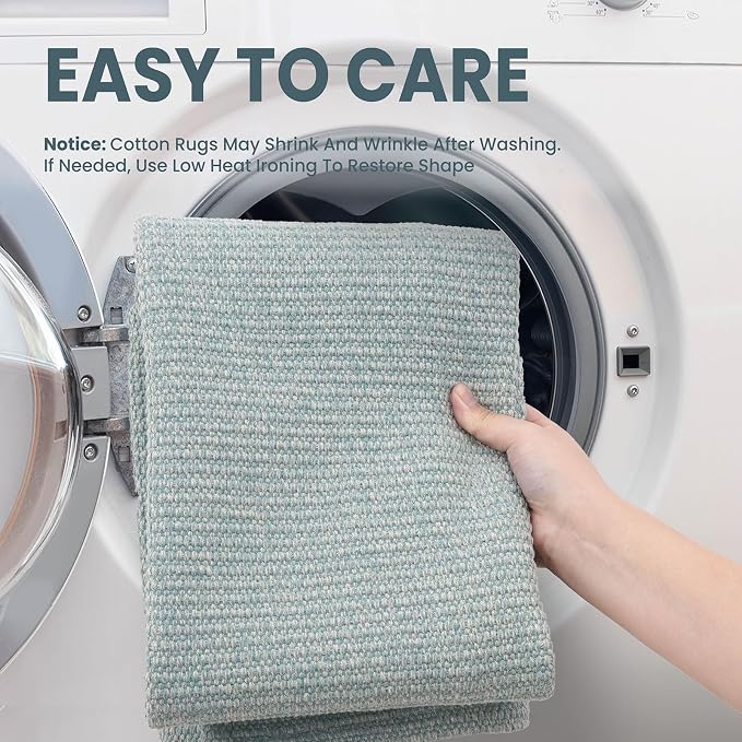 EARTHALL Washable Runner Rug 2x6 Ft Non Slip Runners