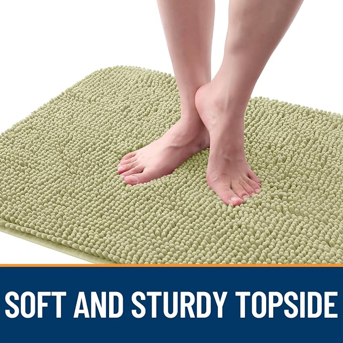 OLANLY Dog Door Mat for Muddy Paws 70x32, Absorbs Moisture and Dirt, Absorbent