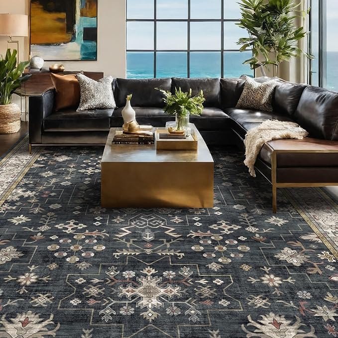 Hazo Haus Boho Dining Room Rugs
