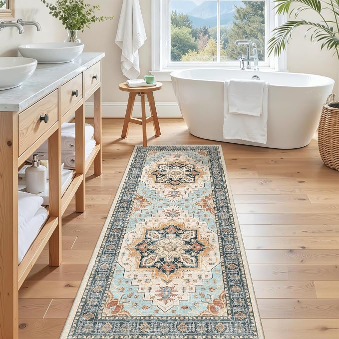 Madane Washable Runner Rug