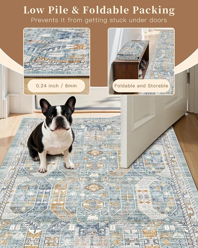 Madane Washable Runner Rug