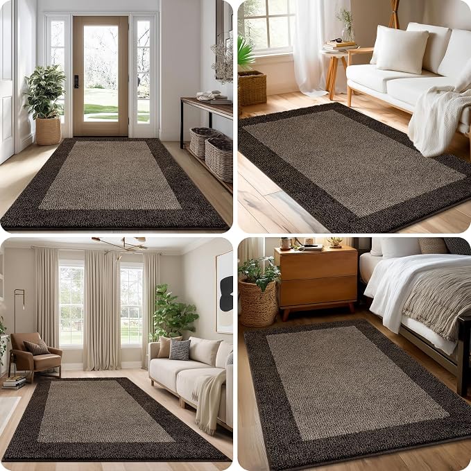 Machine Washable Runner Rug 32" x 144", Non Slip Kitchen Rug