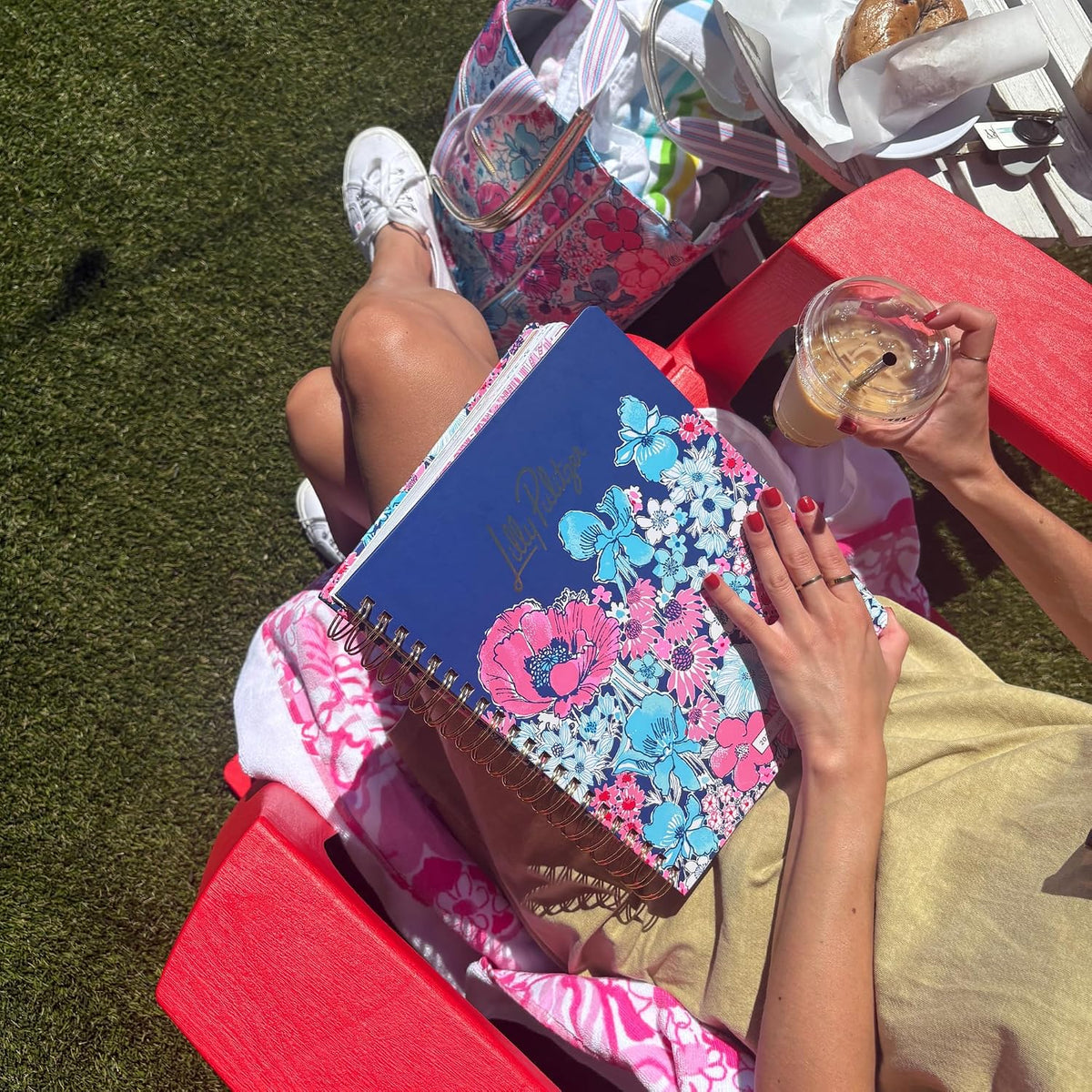 Lilly Pulitzer 17-Month Jumbo 2026-2027 Planner, In All Her Glory