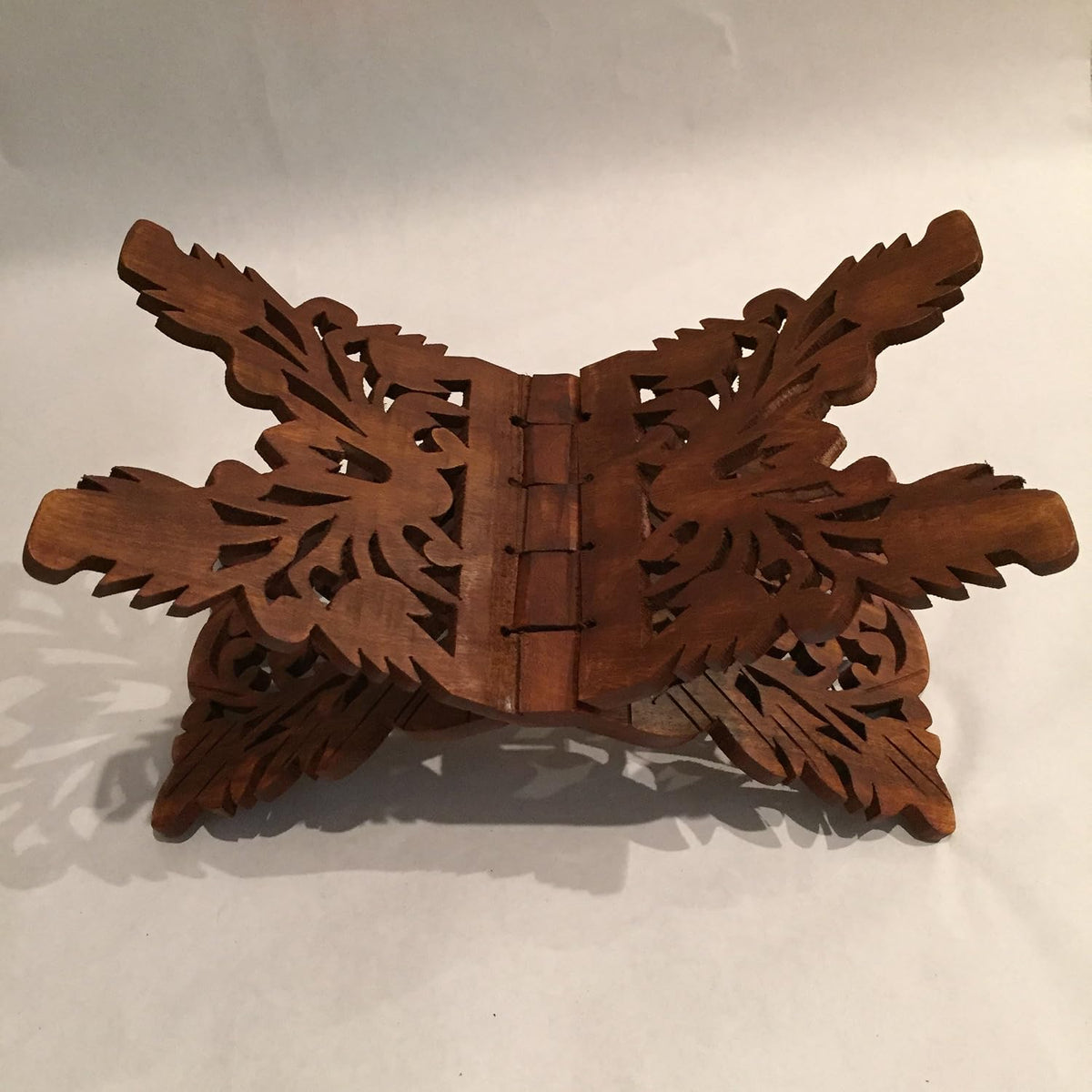 Prayer Book Holder Stand Unique Holidays Gift Rihal Rehal Rail Wooden Carved Gift 15.5"x7"