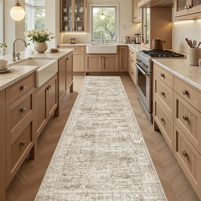 Soalmost Runner Rug 2x7 Washable Non-Slip Hallway Runner Rugs