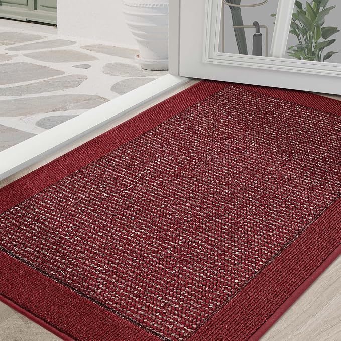 BEQHAUSE Indoor Door Mat 36" x 60", Dirt Trapper Door Mats Non-Slip Entryway