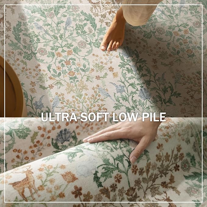 2x3 Washable Small Rugs for Entryway: Door Mat Indoor Entrance Throw Area Rug