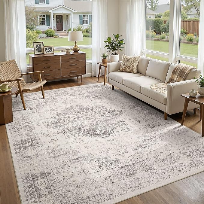 UERMEI 9x12 Area Rug Living Room Rugs