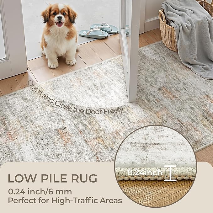 Kitchen Runner Rugs Non Skid Washable