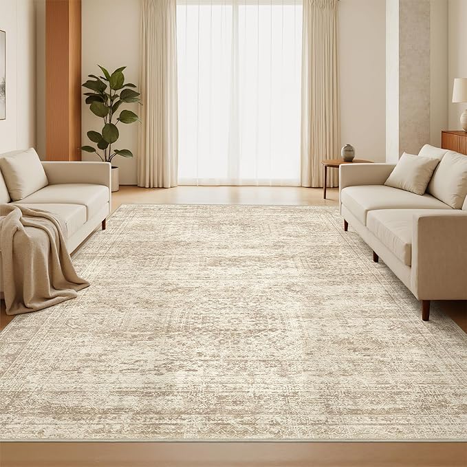 5x7 Area Rugs, Ultra-Thin Washable Rugs