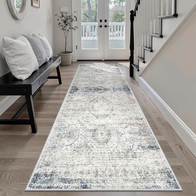 Soalmost Washable Runner Rug