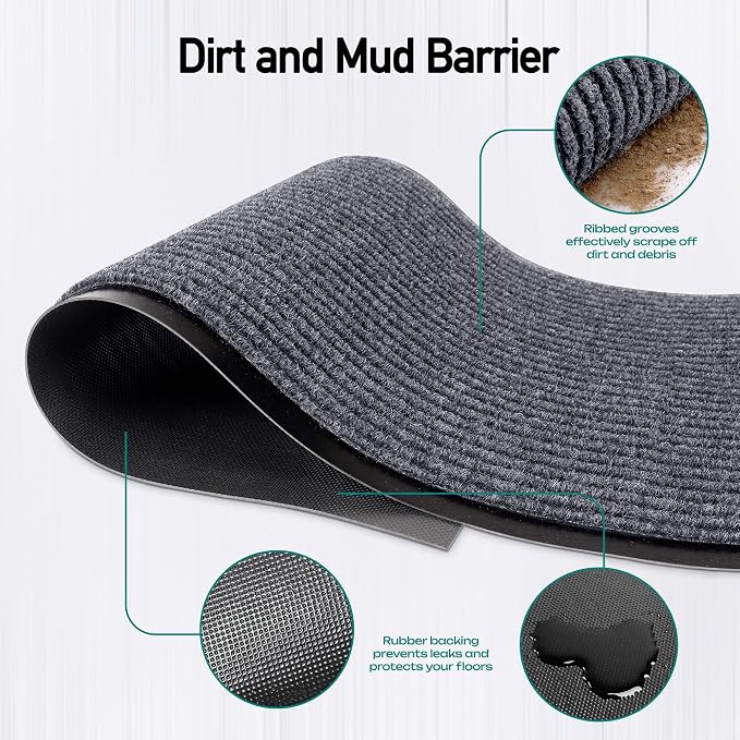 MaxMat® Large Rubber Doormat