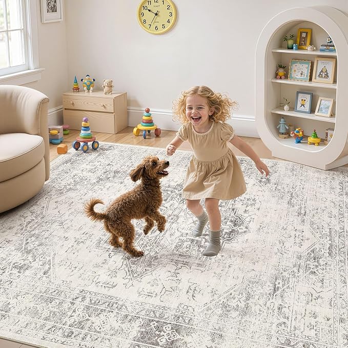 UERMEI 9x12 Area Rug Living Room Rugs