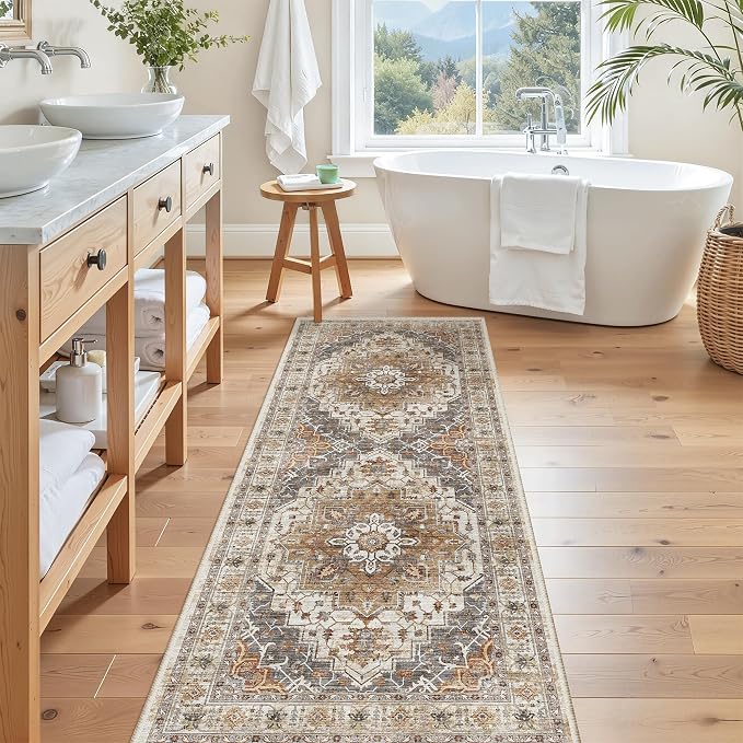Madane Washable Runner Rug