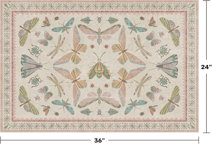 Hazo Haus Light Pink Bathroom Rug