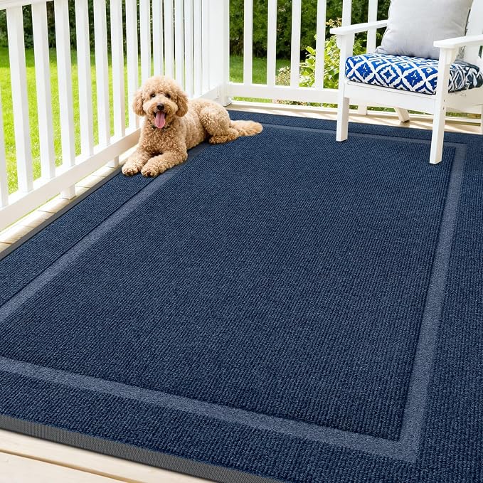 OLANLY Front Door Mat Indoor Outdoor Entrance, Waterproof All-Season,